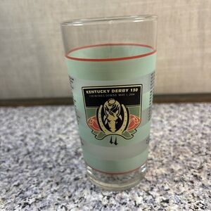 2004 Kentucky Derby Souvenir Churchill Downs Mint Julep Glass 130th Running